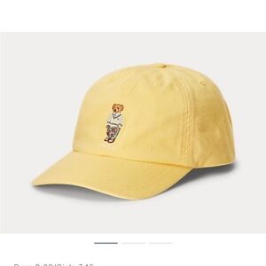 NWT RALPH LAUREN POLO BEAR CHINO POLO BEAR HAT This Hat Is SOLD OUT